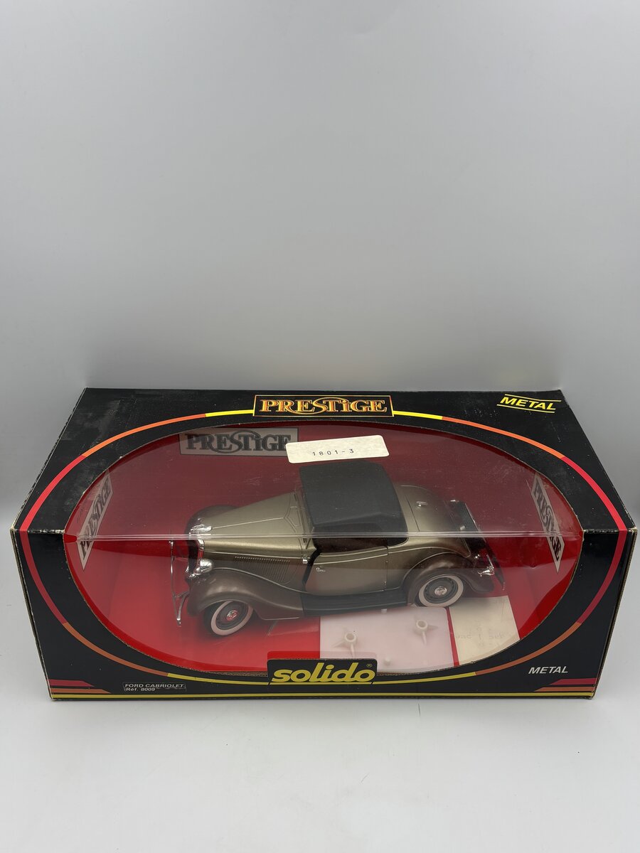 Solido Prestige 8009 1:18 1934 Ford Cabriolet Diecast Metal