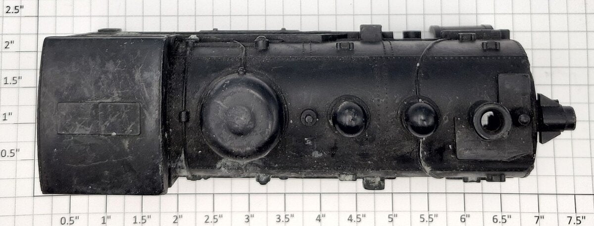 American Flyer XA15N000-ARP Black Plastic Boiler Body Shell #21156
