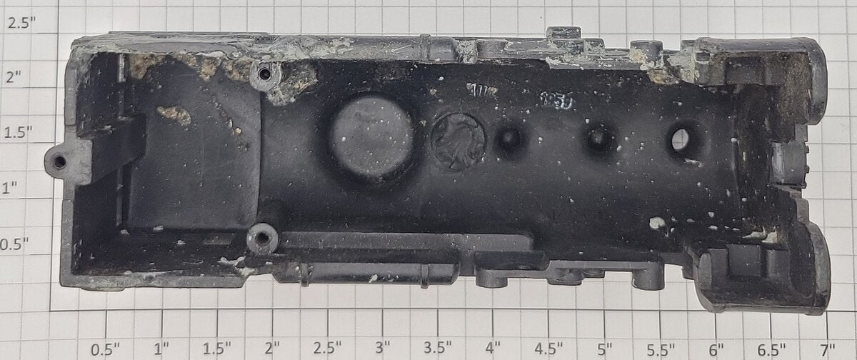 American Flyer XA15N000-ARP Black Plastic Boiler Body Shell #21156