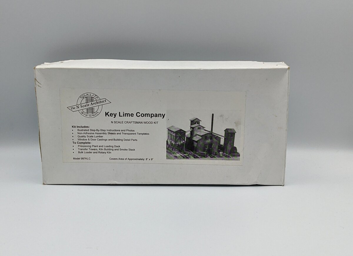 The N Scale Architect 977-KLC N Scale Key Lime Company Building Kit