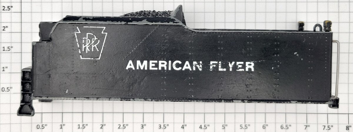 American Flyer PA9667 Pennsylvania Metal Tender Body Shell