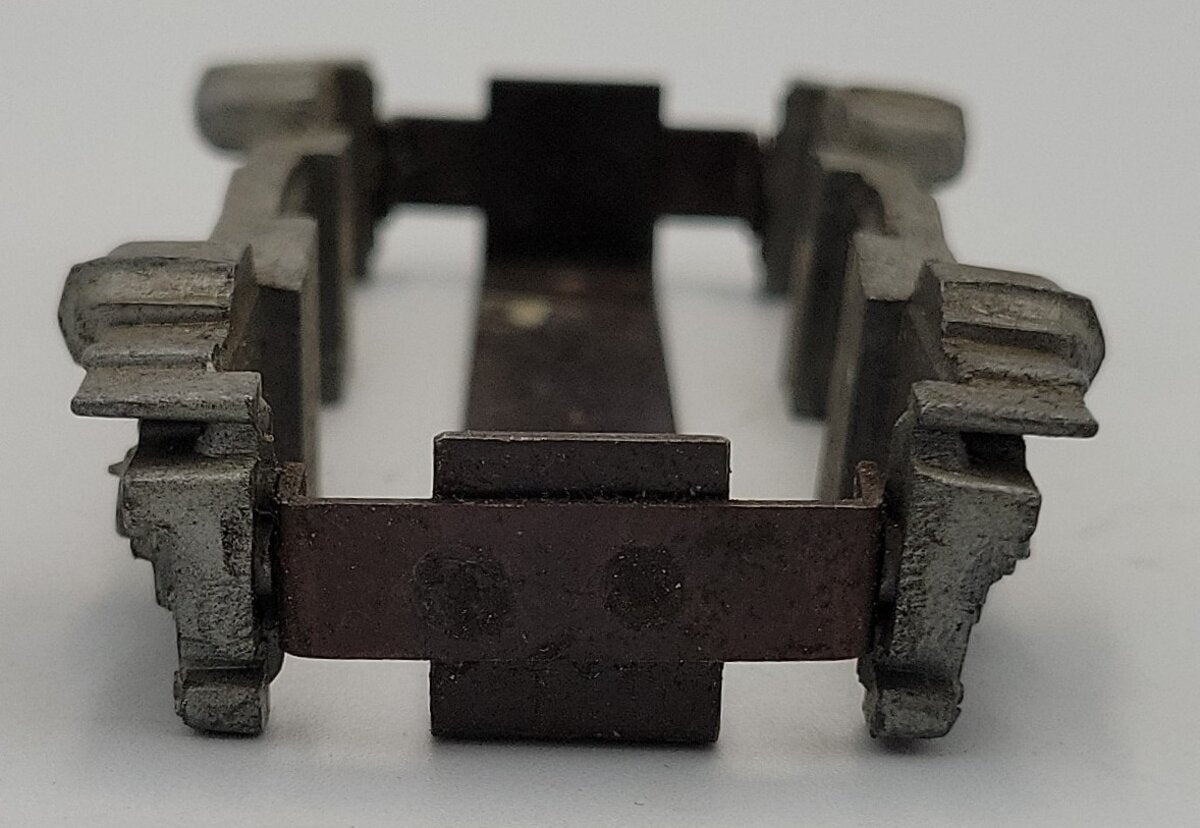 American Flyer XA13A802 S Scale Cast Silver Alco Truck Frame
