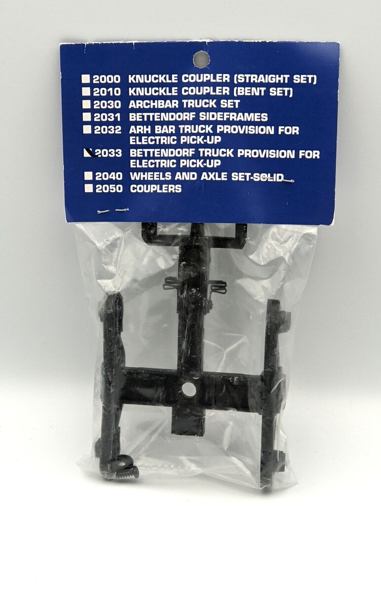 USA Trains 2033 G Scale Bettendorf Hook Coupler Truck with Provision