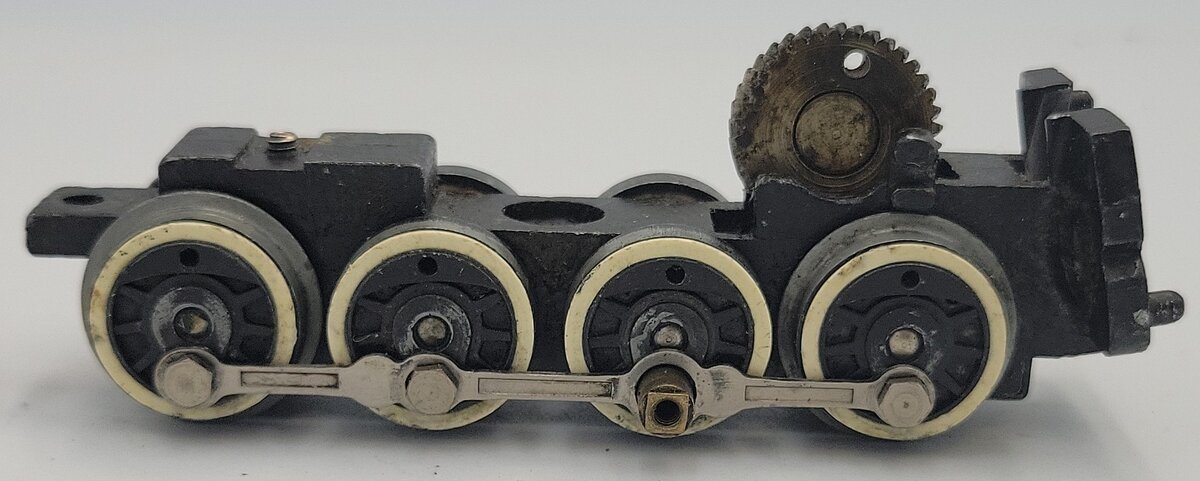 American Flyer XA10504A-1 Locomotive Chassis with Wheels and Siderods #342