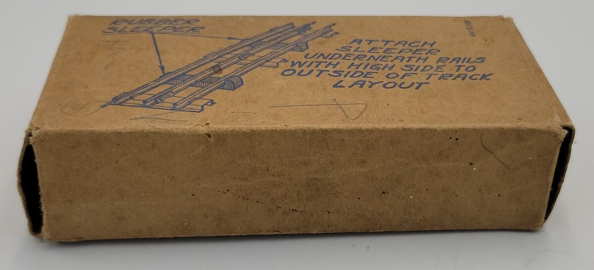 American Flyer 424 S Gauge Prewar Rubber Sleepers with Original Box (Set of 5)