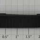 American Flyer 424 S Gauge Black Rubber Track Sleepers
