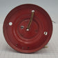 American Flyer 2210 Red Double Arm Lamp Post Base with Wiring