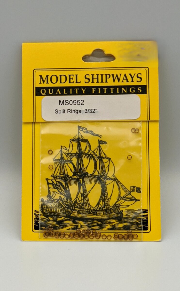 Model Shipways MS0952 Split Rings 3/32