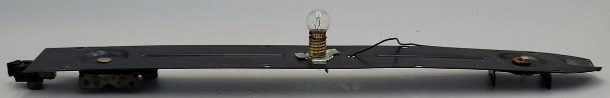 American Flyer 49503-501 S Observation Car Frame w/ Lamp Socket & Truck Frames