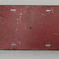 American Flyer 1127-1 O Gauge Vintage Lithograph Red Car Frame w/ Gray Trucks