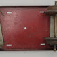 American Flyer 1127-1 O Gauge Vintage Lithograph Red Car Frame w/ Gray Trucks