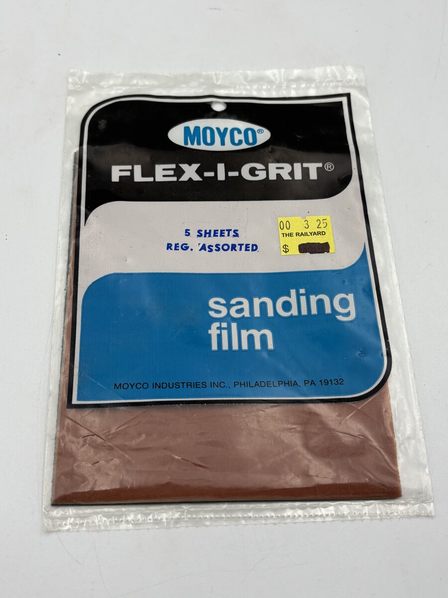 Moyco Flex-I-Grit Sanding Film Sheets (Pack of 5)