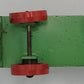 American Flyer 586-3 Baggage Cart w/ Spoked Red Wheels