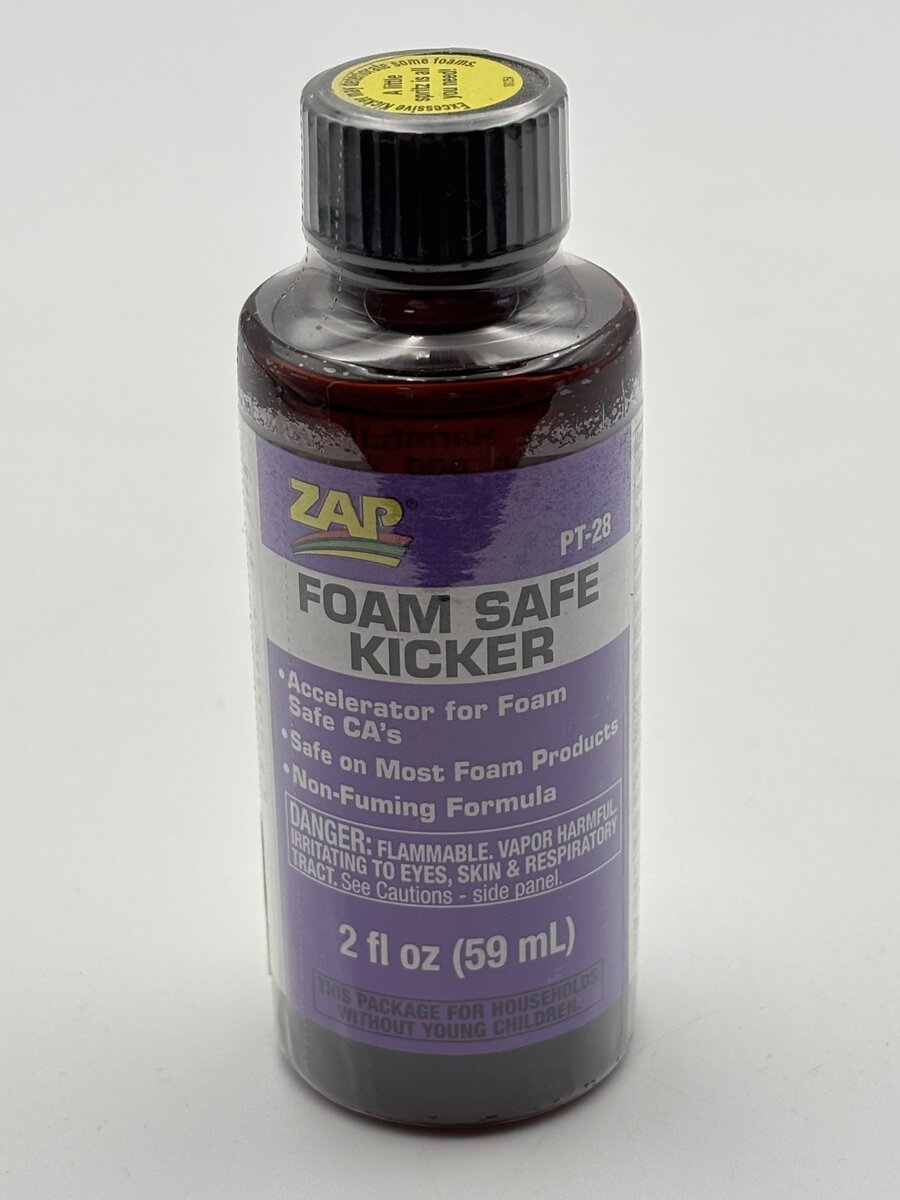 Pacer Glue PT-28 Zap Foam Safe Kicker 59ml