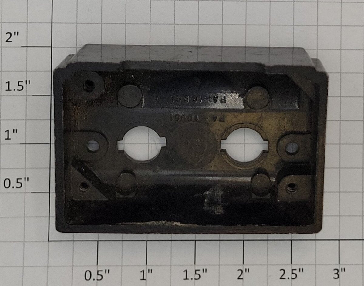 American Flyer XA10961-A S Scale Dual Control Button Cover