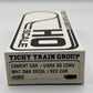 Tichy 4030D HO Cement Car-USRA SS Car Kit w/D&H Decal