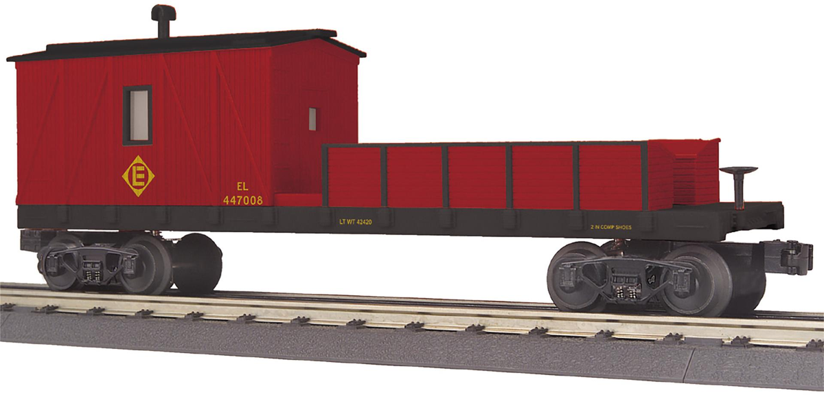 MTH 30-79712 O Erie Lackawanna RailKing Crane Tender Car