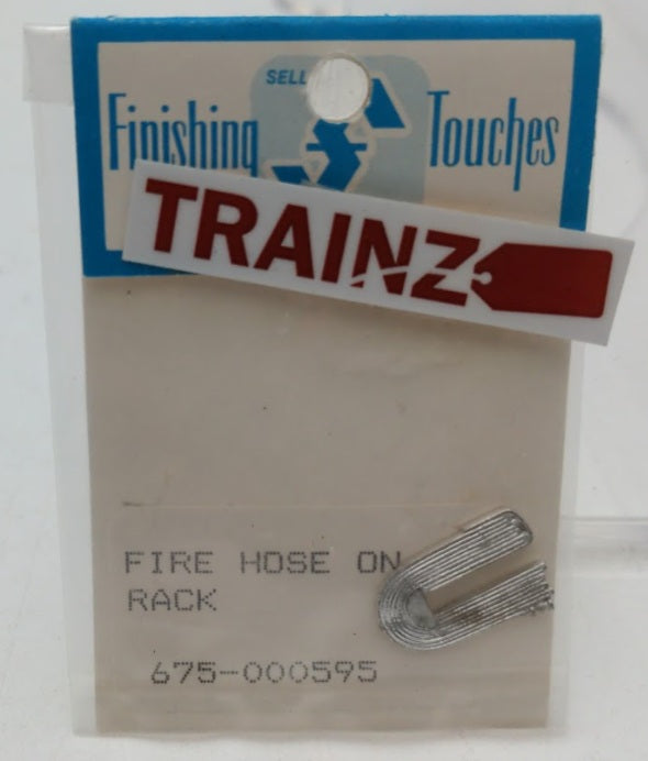 Finishing Touches 675-000595 HO Scale Fire Hose on Rack W/Hanging Hose