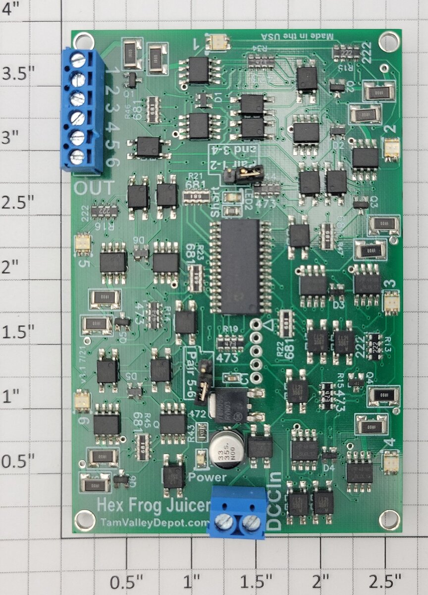 Tam Valley HFJ003U Dual Frog Juicer  v3.1 PCB Circuit Board