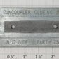 Kadee 334 Uncoupler Gluing Jig #734