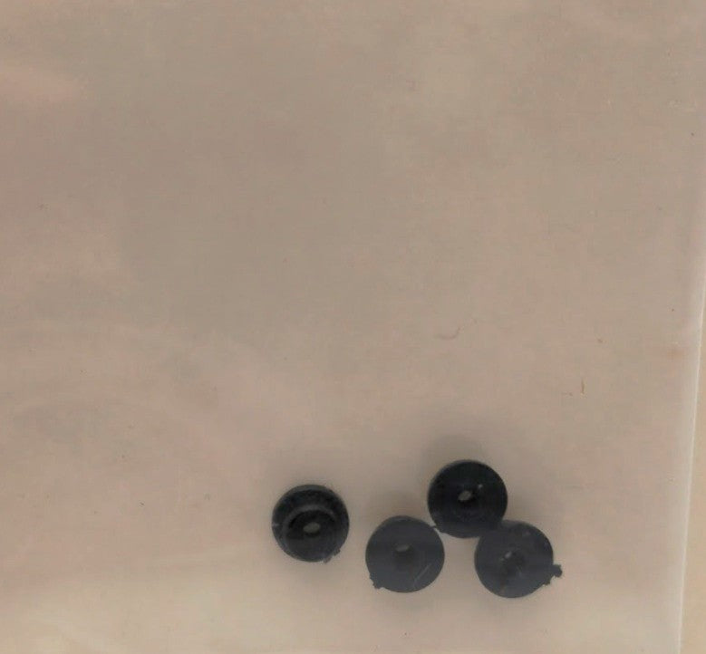 US Hobbies U48 Black Bushings Plastic Parts (Pack of 4)