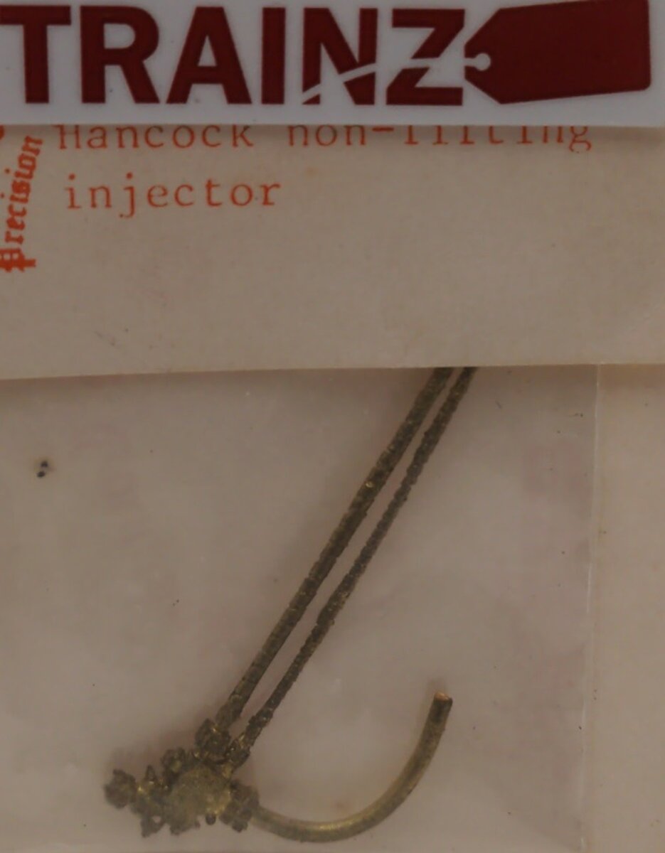 Precision Scale Co. 4051 O Scale Injector Handcock Non-Lifting Brass Part