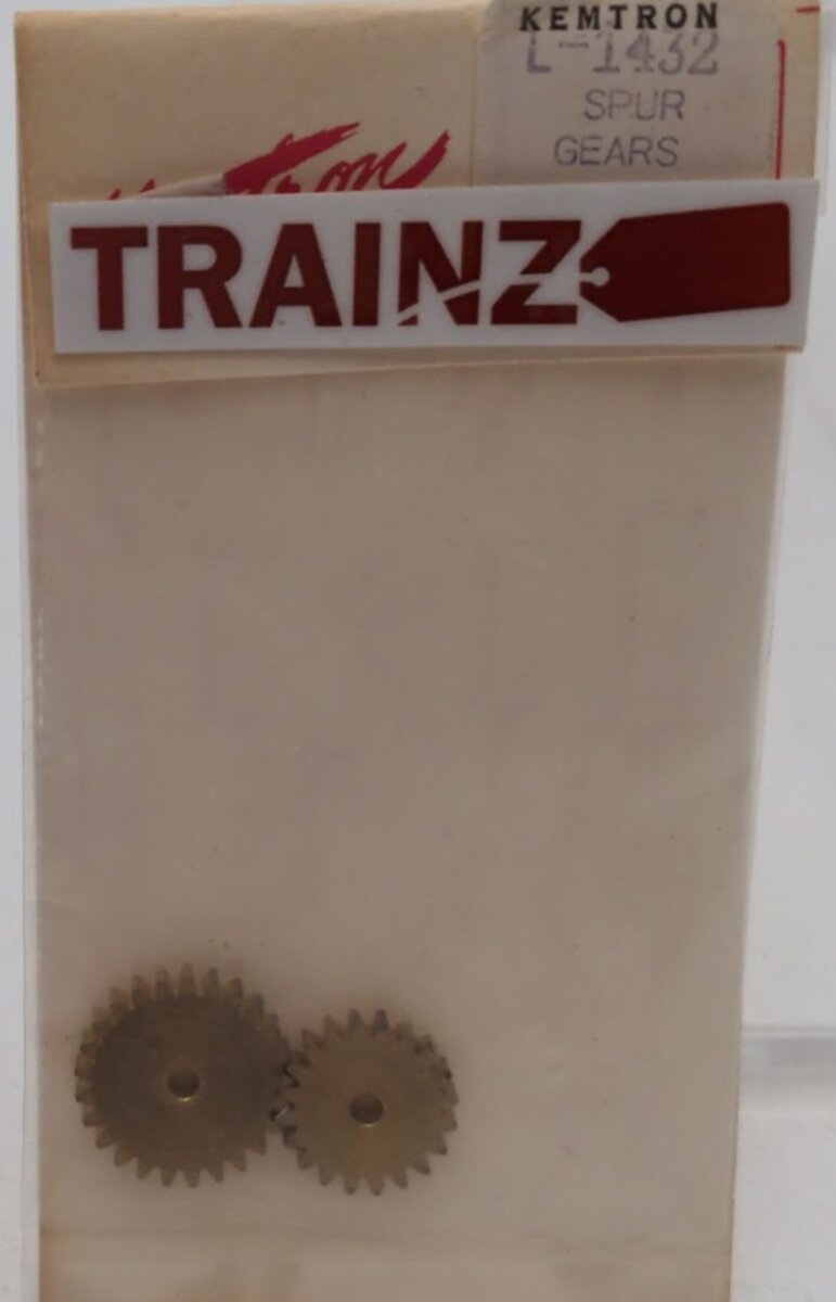 Kemtron L-1432 Brass Spurs Gears 2 Sizes (Set of 2)