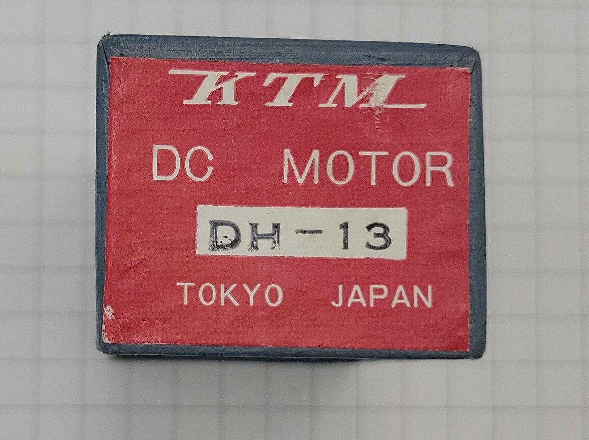 KTM Scale Models DH-13 Slot Car DC Open Frame Motor in Box