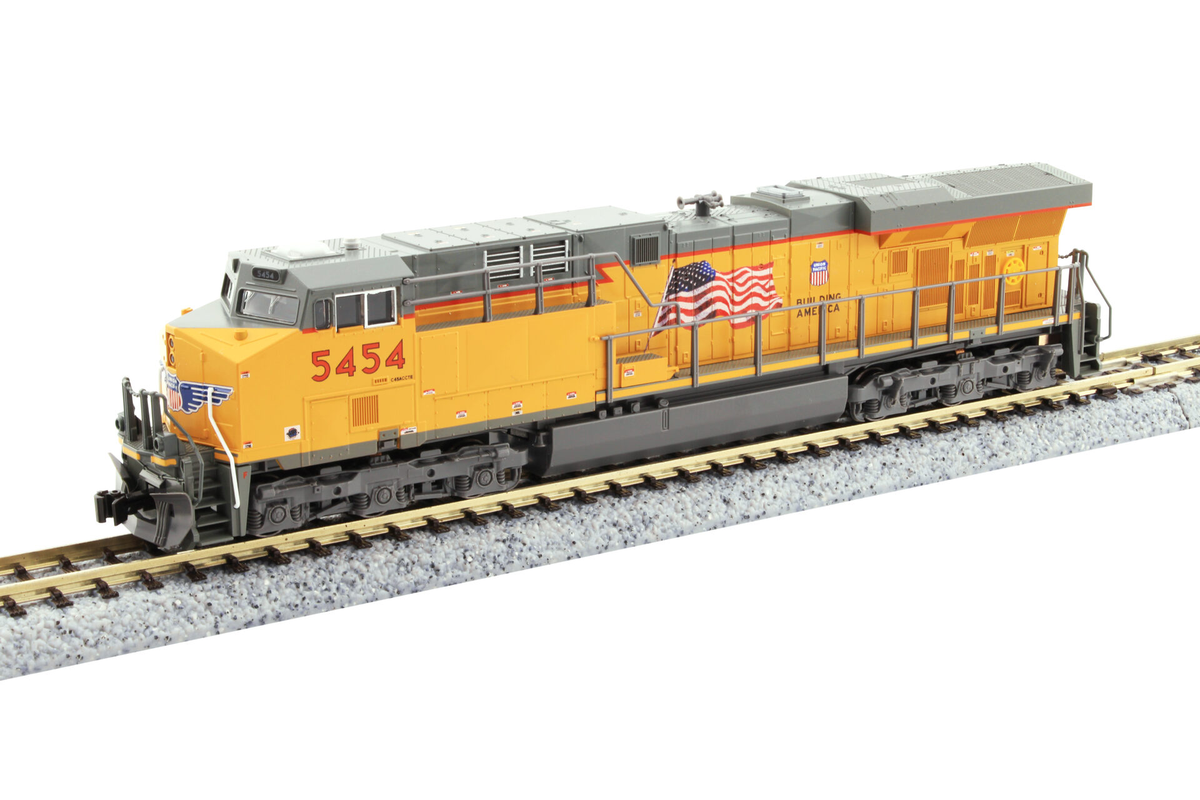 Kato 176-8966-DCC N Union Pacific GE ES44AC Diesel Locomotive with DCC #5454