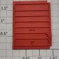 Lionel 19207-12 Orange Left Hand CP Rail Boxcar Door