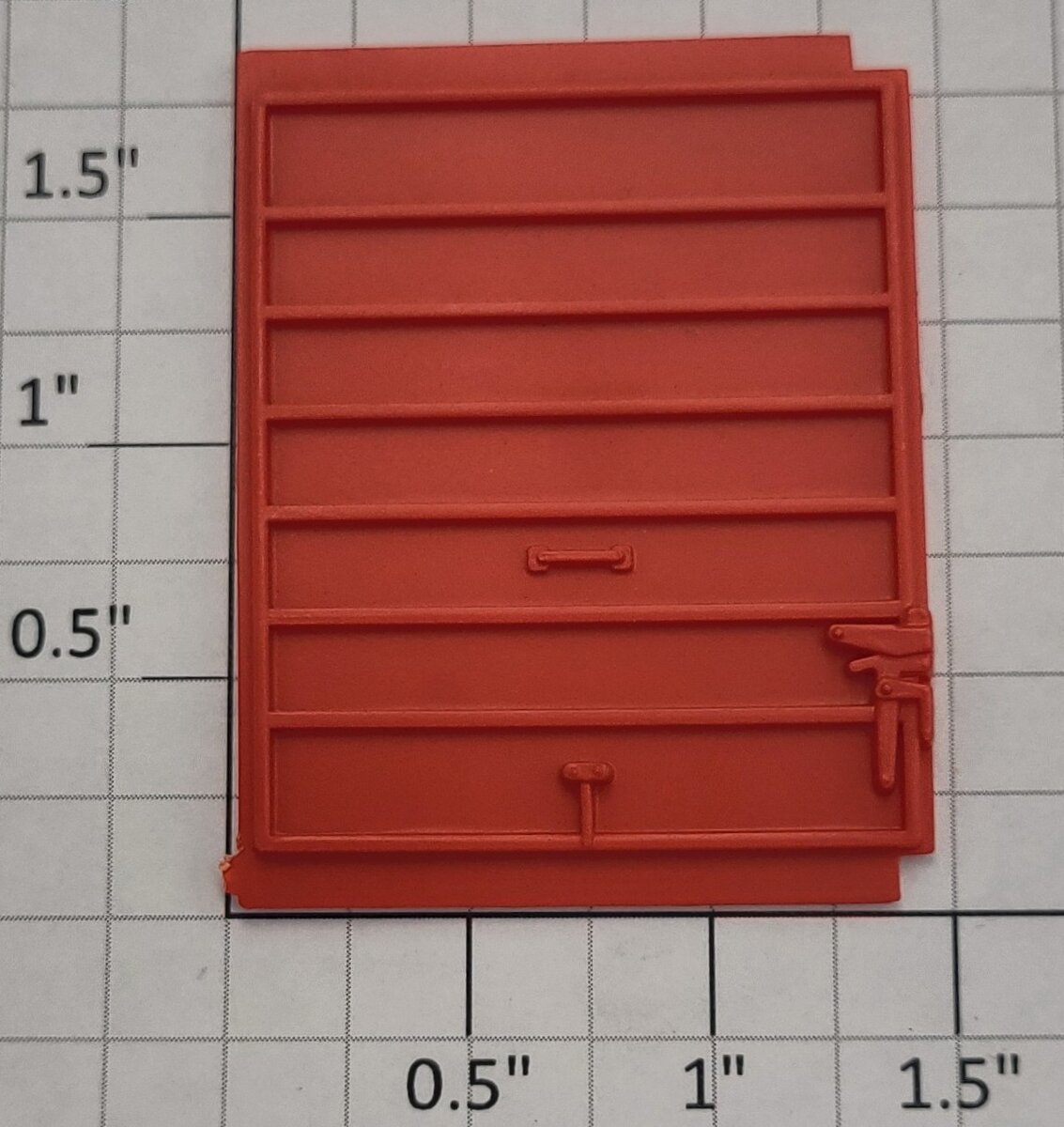 Lionel 19207-12 Orange Left Hand CP Rail Boxcar Door