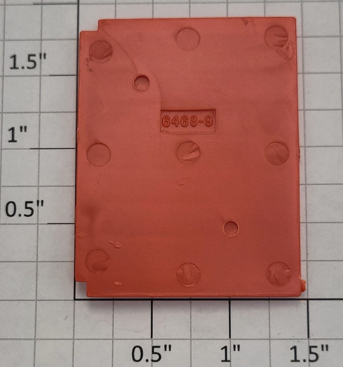 Lionel 19207-12 Orange Left Hand CP Rail Boxcar Door