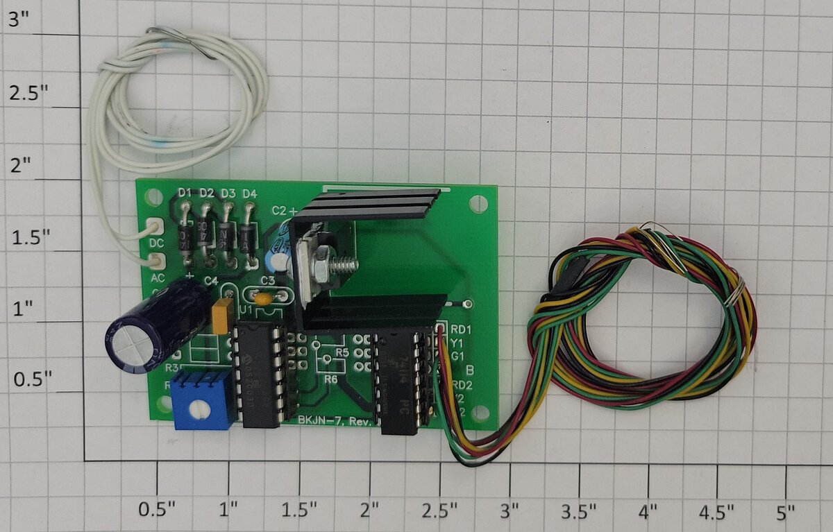 Acme BKJN-7 Rev 0 AC to DC Power Conversion PCB Circuit Board