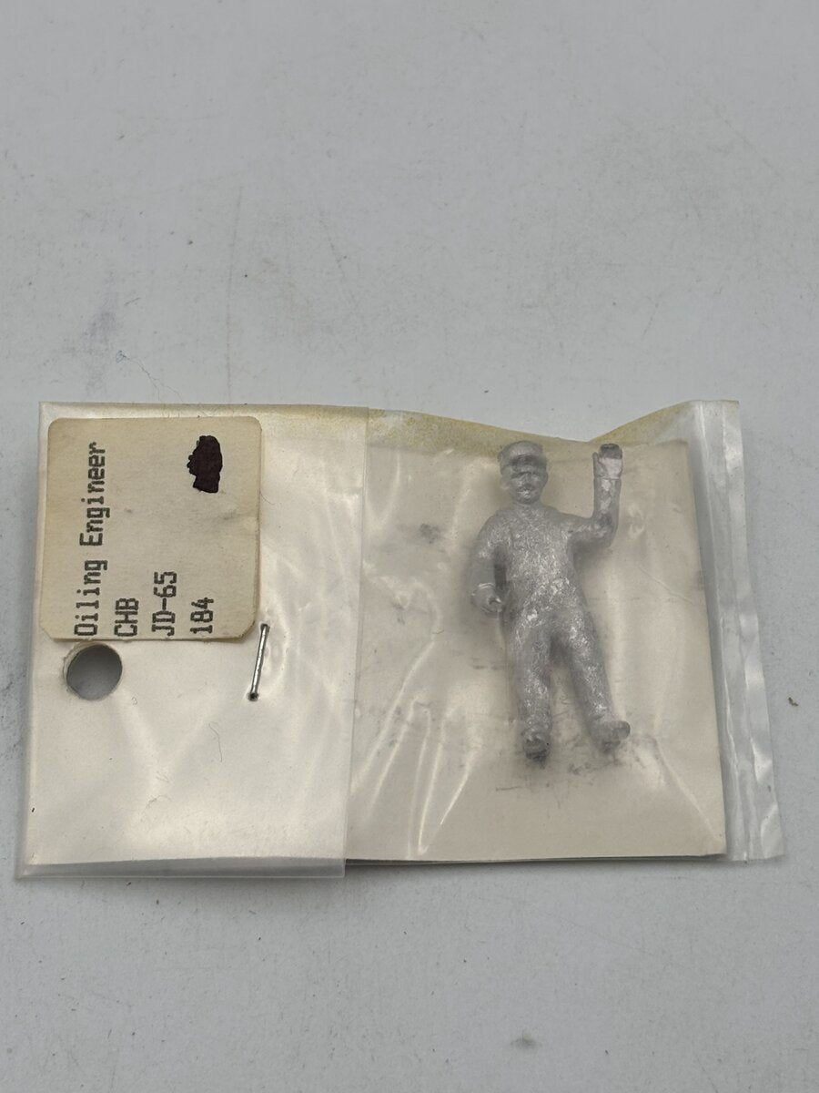 C.H.B. Models JD-65 O Scale Oiling Engineer Figure Casting
