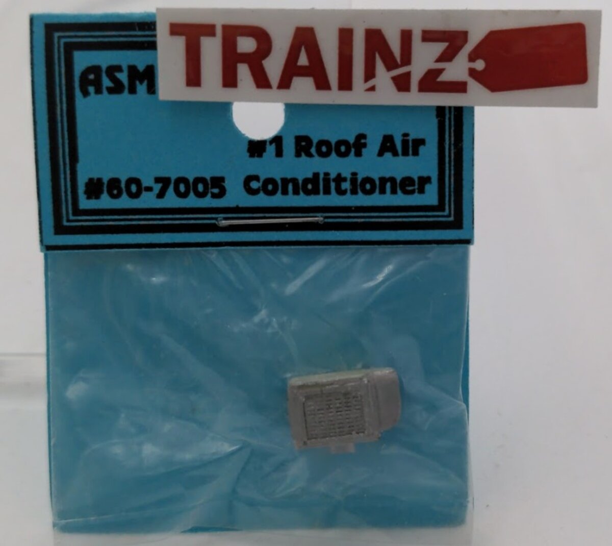 ASM 60-7005 N Scale Unpainted Metal Roof Air Conditioner # 1 One Piece