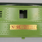 MTH 10-1066-2 Standard Gauge Tinplate Two Tone Green Electric Locomotive Body