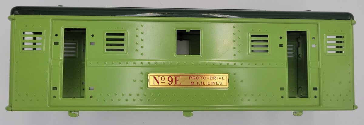 MTH 10-1066-2 Standard Gauge Tinplate Two Tone Green Electric Locomotive Body
