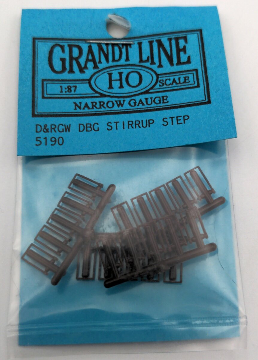 Grandt Line 5190 HO Scale D&RGW DBG Stirrup Step