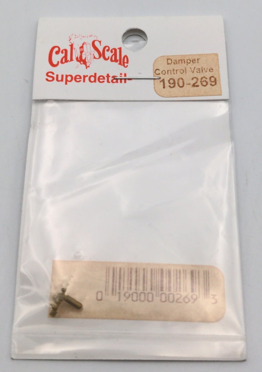 Cal Scale 190-269 HO Scale Damper Control Valve