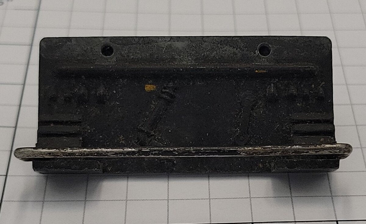 American Flyer XA11517 S Scale Diesel Switcher End Casting w/ Coupler Bar