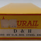 Accurail 4202 HO Scale D&H HO 40' OB Boxcar Kit - Steel Ends