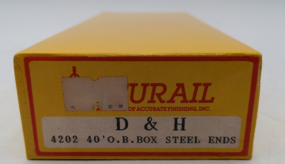 Accurail 4202 HO Scale D&H HO 40' OB Boxcar Kit - Steel Ends