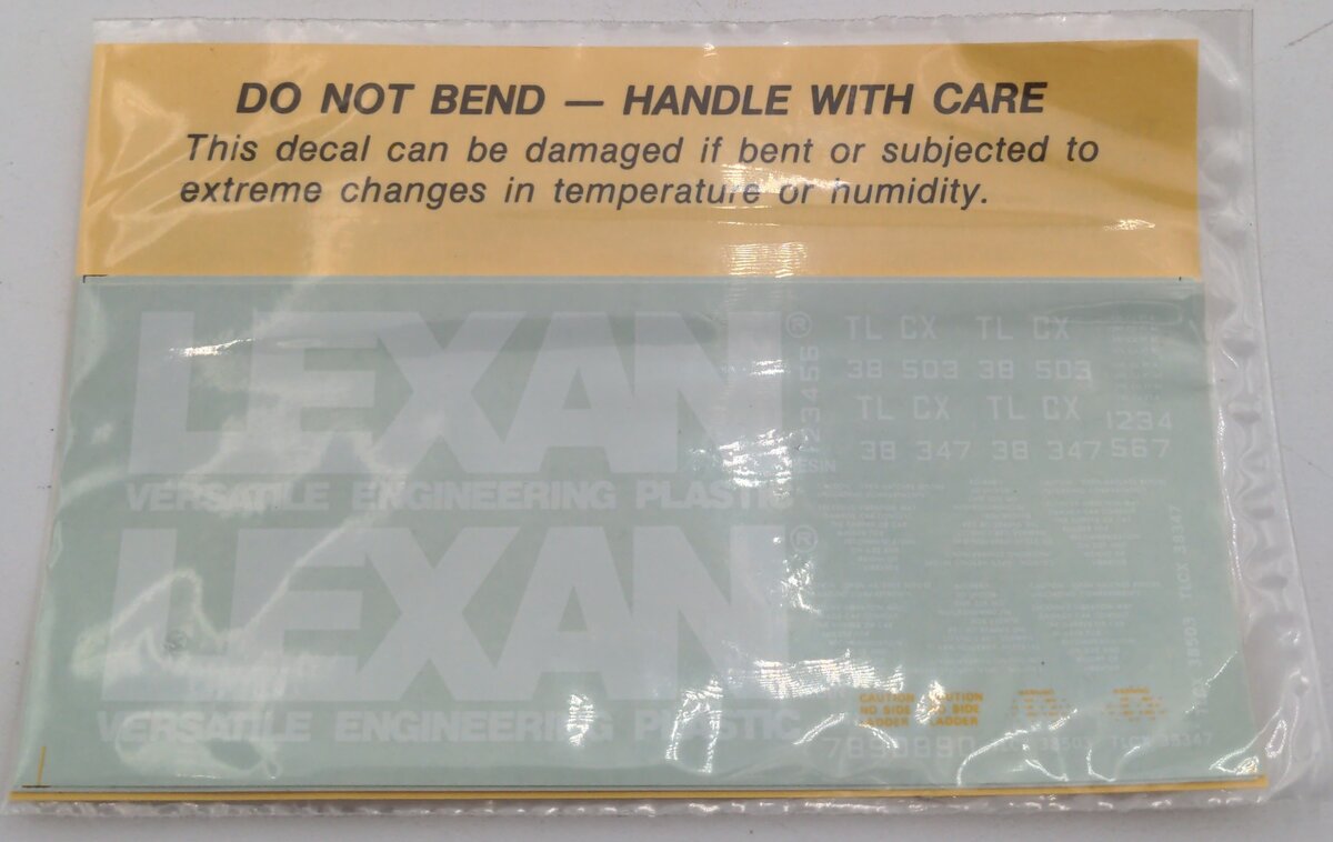 Herald King PR-75 Lexan Decal