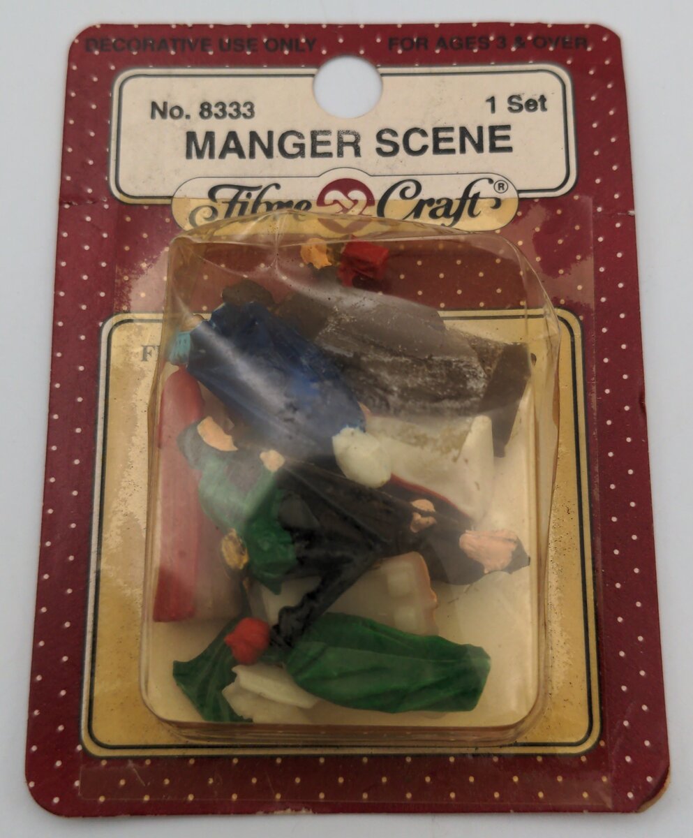 Fibre Craft  8333 Fibre Craft HO Scale Manger Scene