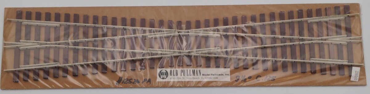 Old Pullman O Scale Crossover 19 3/4"