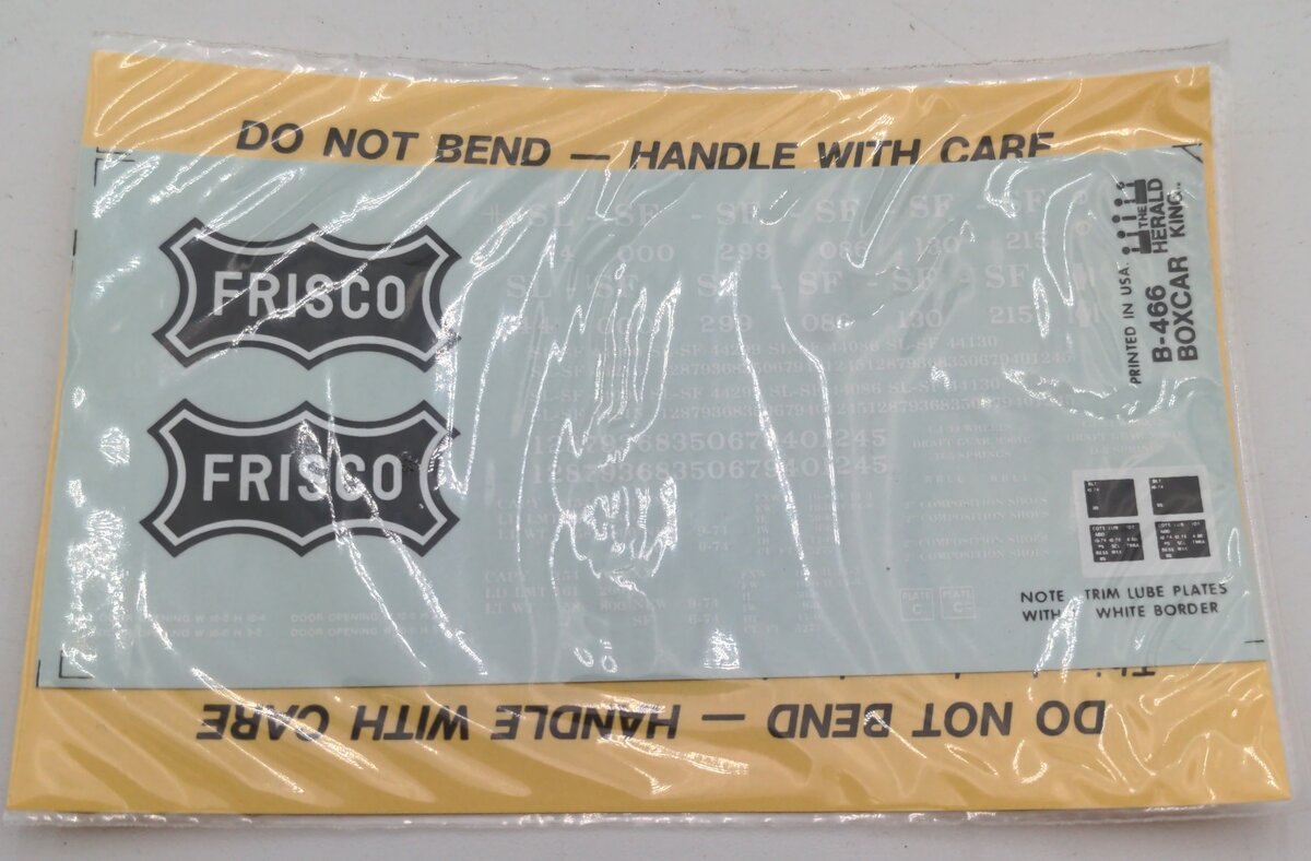 Herald King B-460 Frisco Decal