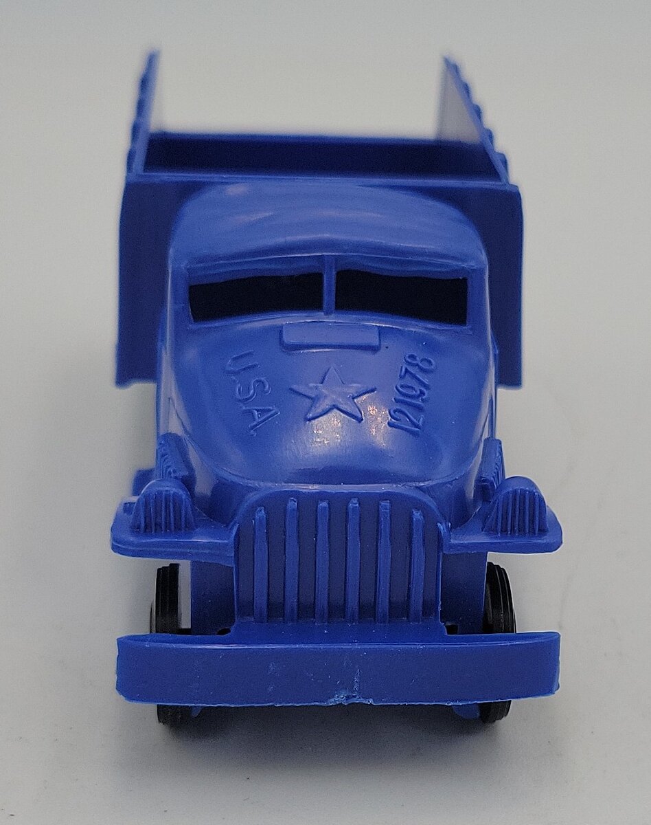 Marx MX- MVAOT Blue Plastic Marx Military Vehicle Army Open Truck