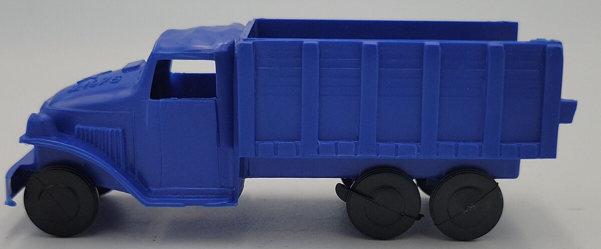 Marx MX- MVAOT Blue Plastic Marx Military Vehicle Army Open Truck