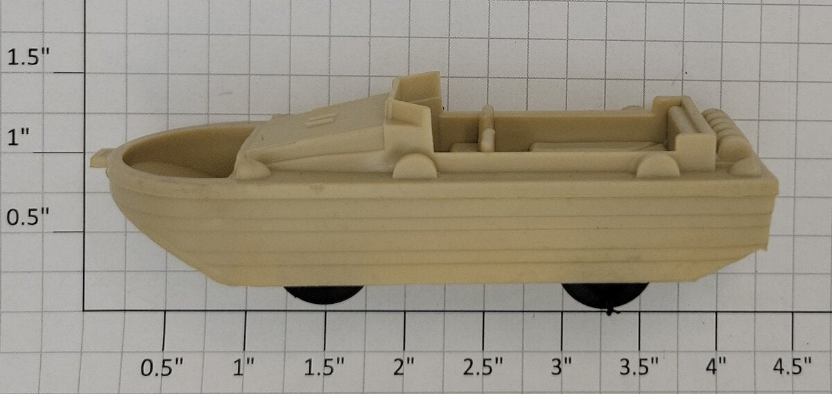 Marx MX- MVADB Light Brown Plastic Marx Military Vehicle Searchlight Truck