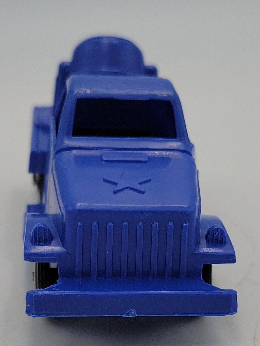 Marx MX- MVST Blue Plastic Marx Military Vehicle Searchlight Truck